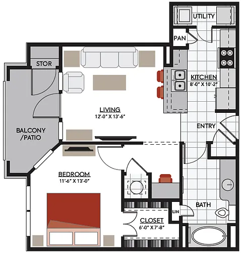 Floor plan A1