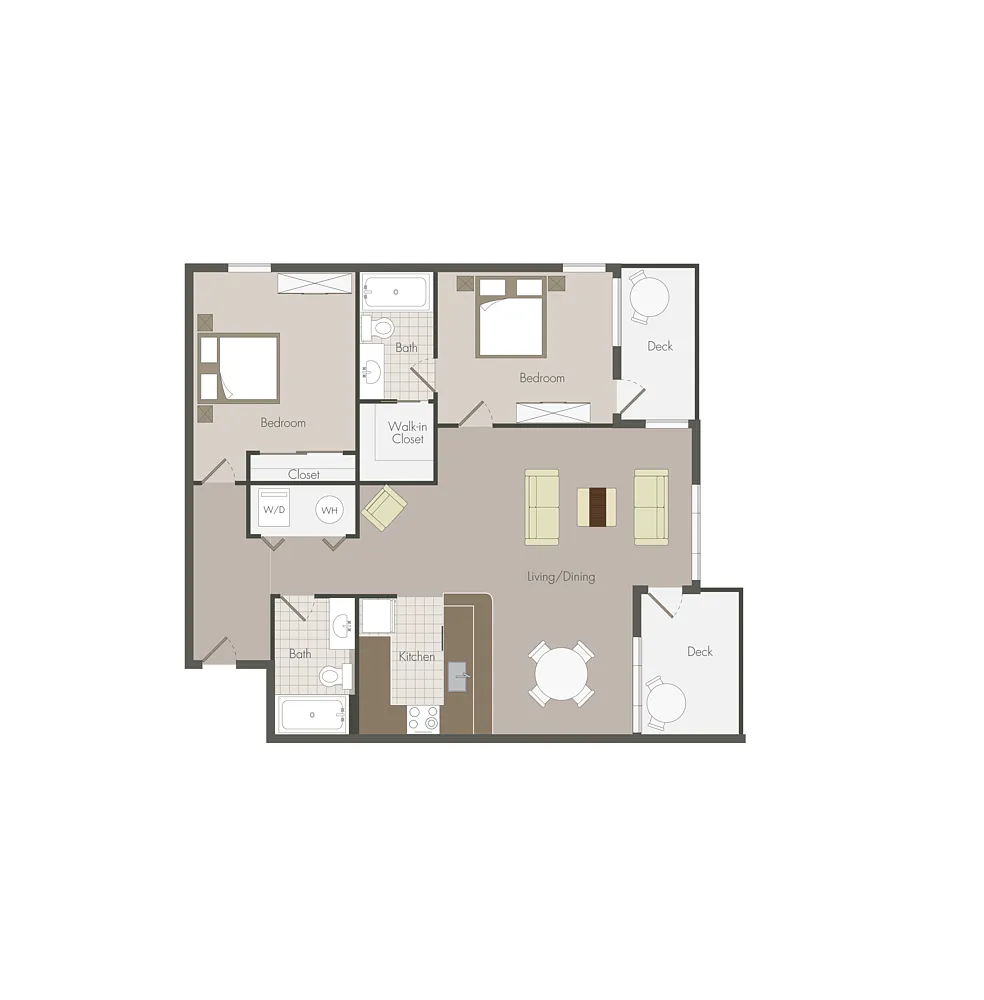 Floor plan North Tower B2