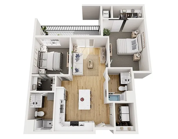 Floor plan D4
