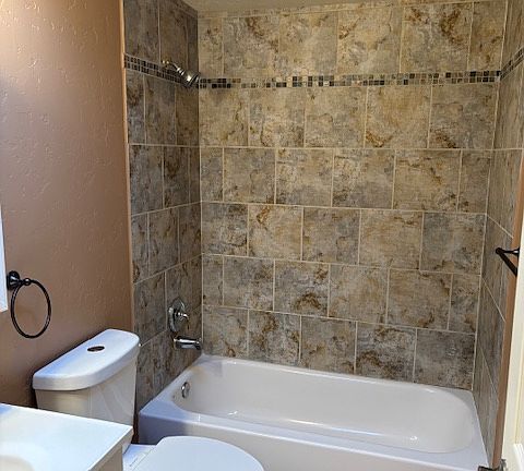 Upgraded bathroom