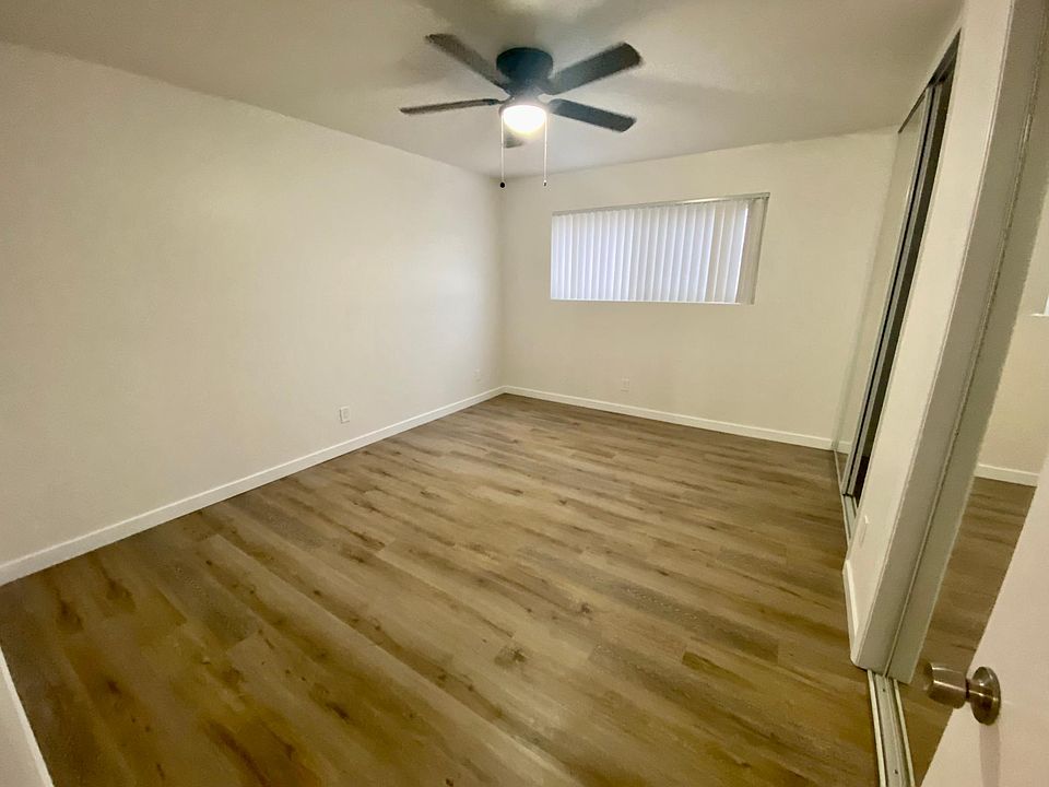 Bedroom with two closets