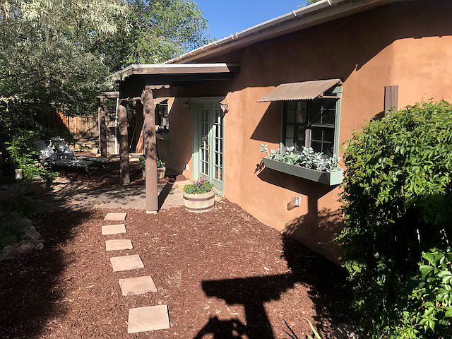 Walkway to main house