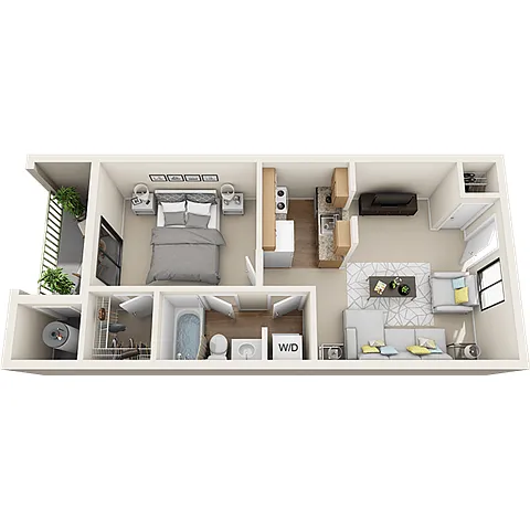 Floor plan Serenity