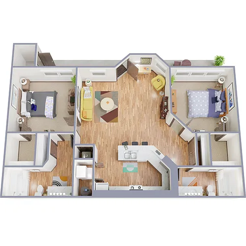 Floor plan B1