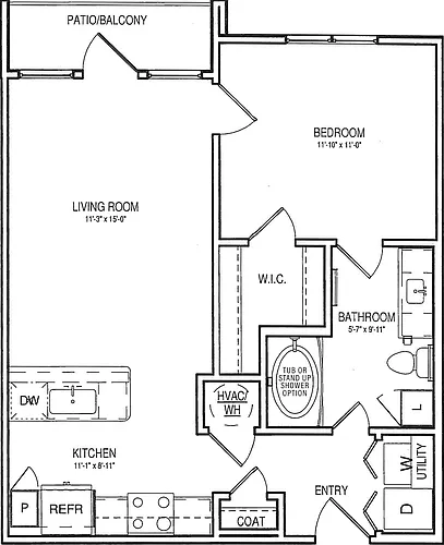 Floor plan A1