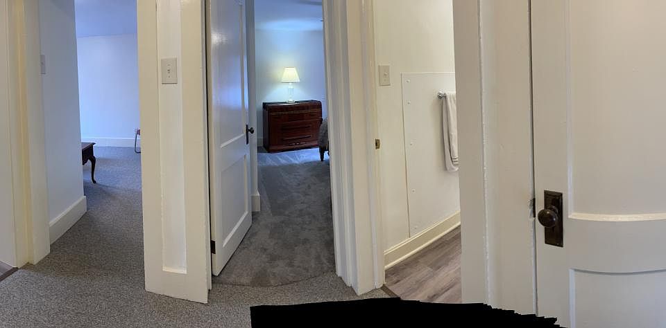panoramic top of stairs