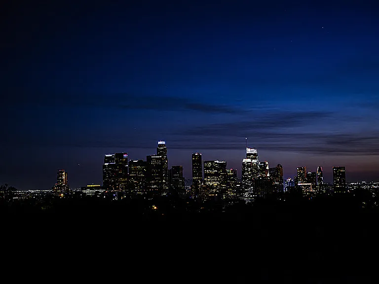 Stunning city views at Angels Point