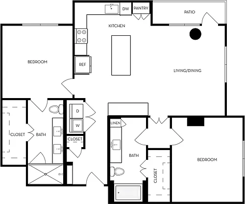 Floor plan B3A