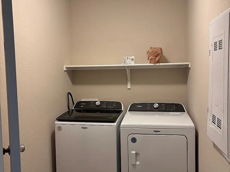 Washer & Dryer in unit