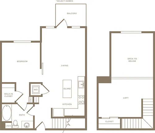 Floor plan A THREE LOFT