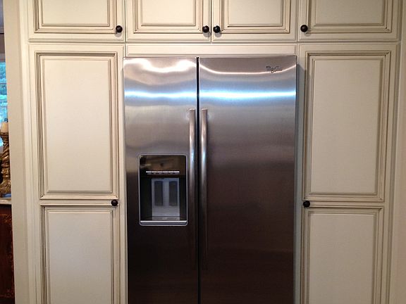 Built In Pantry and Refriger