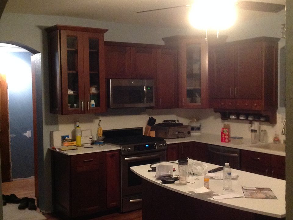 Remodeled kitchen