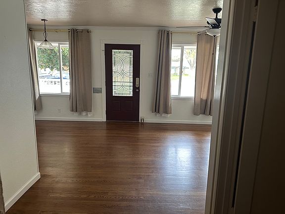 Interior front door & partial living