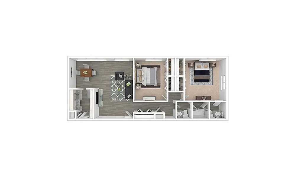 Floor plan Glencarlyn - Renovated