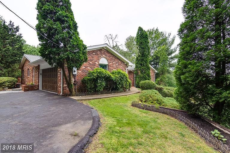 View from the garage side entrance