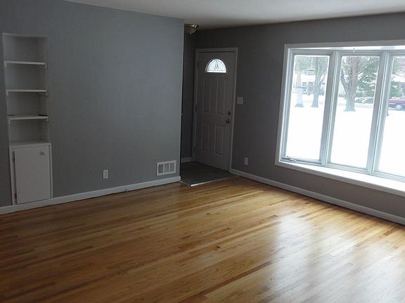 Living room with hardwood floors