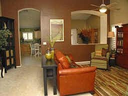 Great room is close enough to the kitchen to include everyone