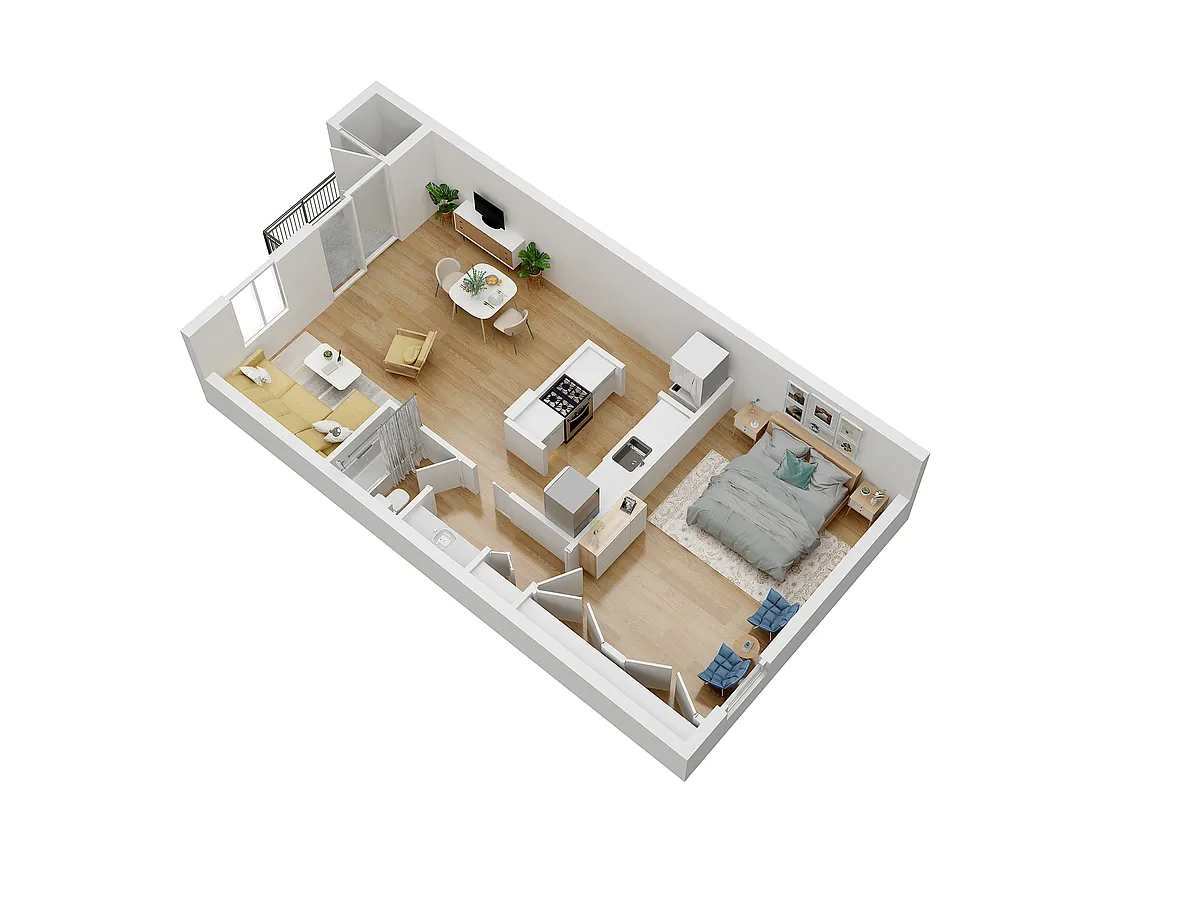 Floor plan Blue Spring+