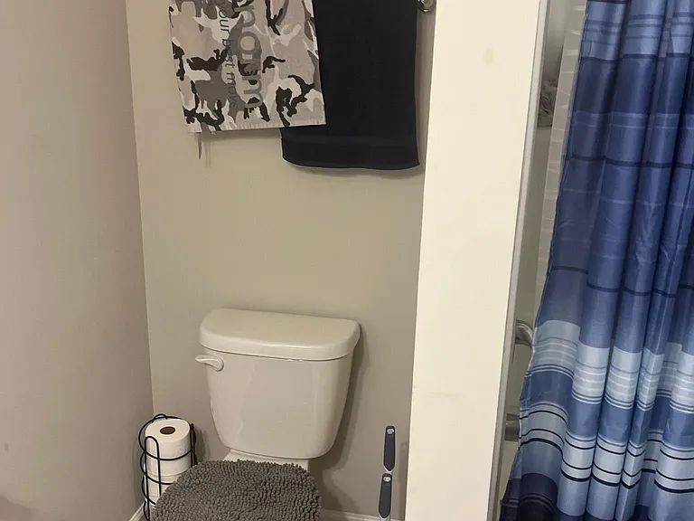 Share guest bathroom