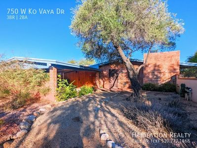 750 W Ko Vaya Dr, Tucson, AZ, 85704