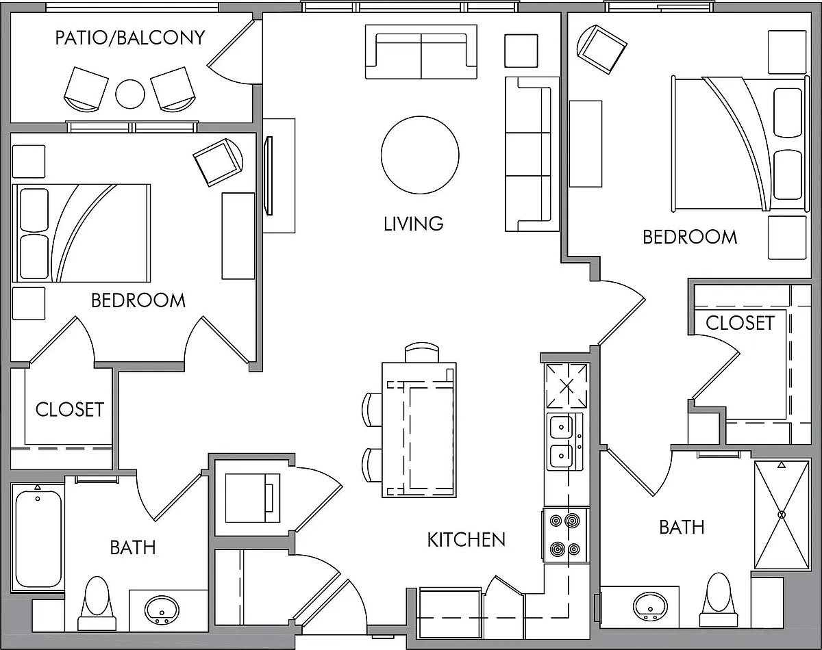 Floor plan B01