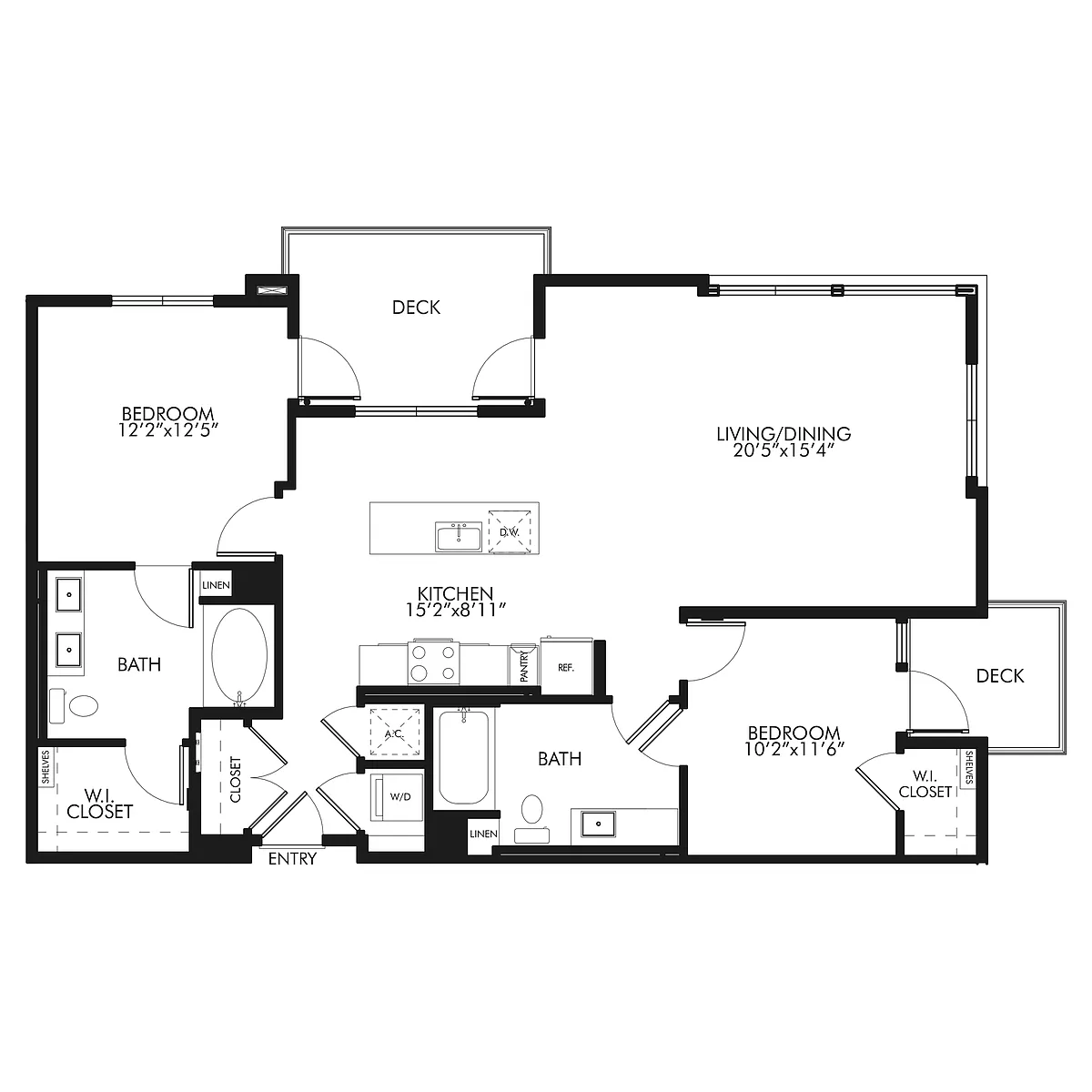 Floor plan B3d