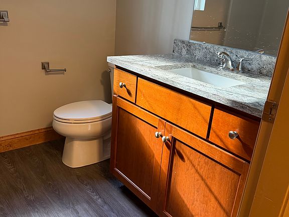 First of tow baths this one is a tub and shower combo in main hall