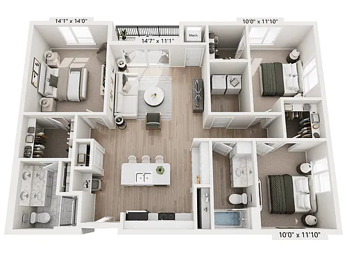 Floor plan Horizon