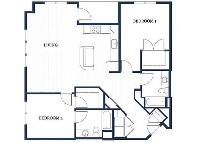 Floor plan B6