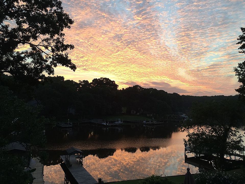 Sunrise from deck