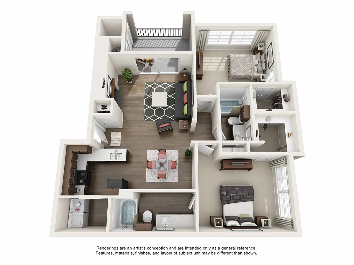 Floor plan B2