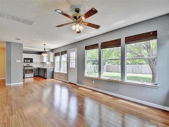 The family room is very open to the kitchen and breakfast area. It makes this home great for enterta