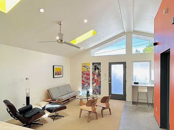 Current space with furniture (not included)