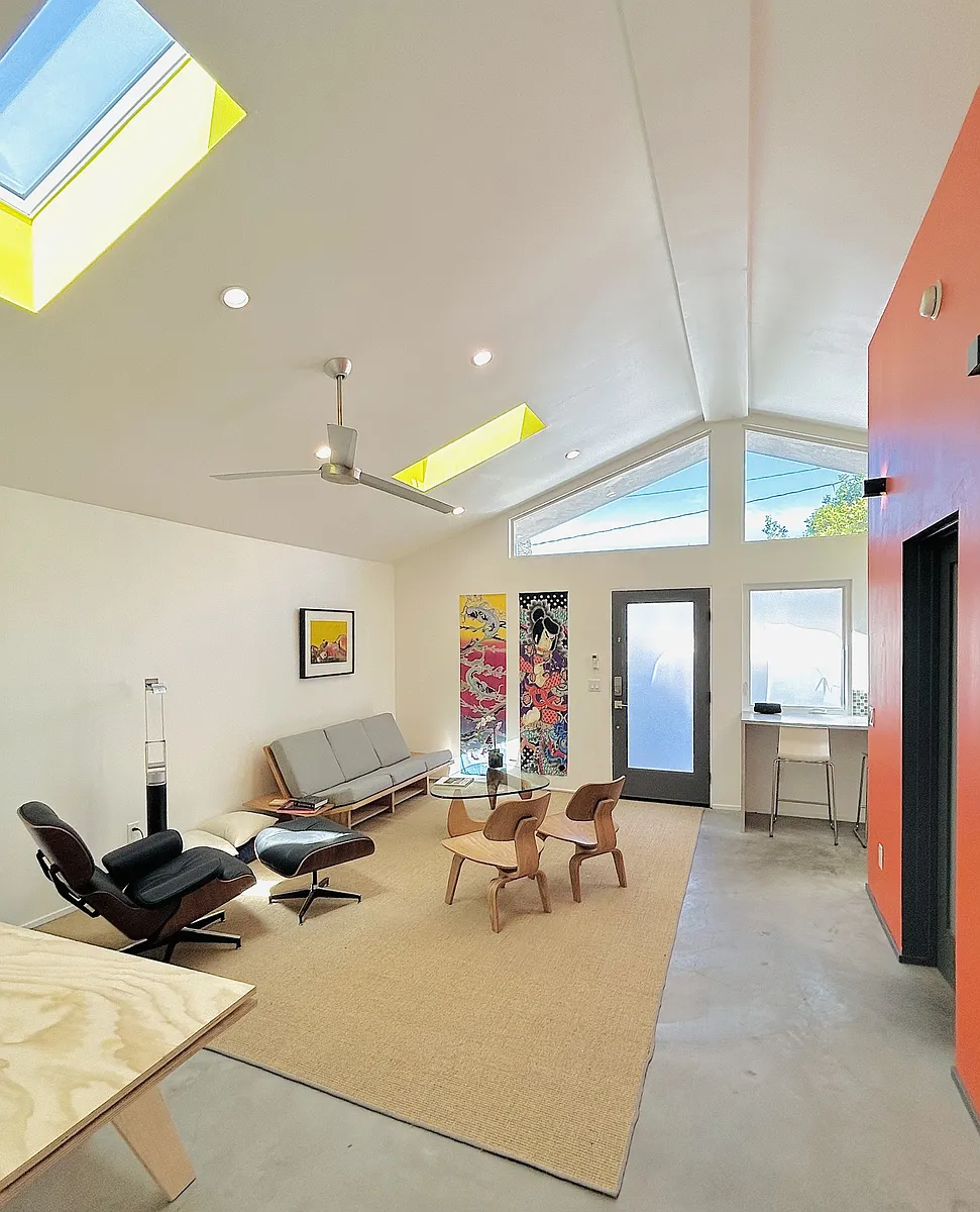 Current space with furniture (not included) - 1238 1/4 S Townsend Ave