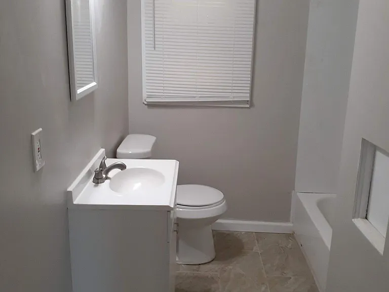 Renovated bathroom