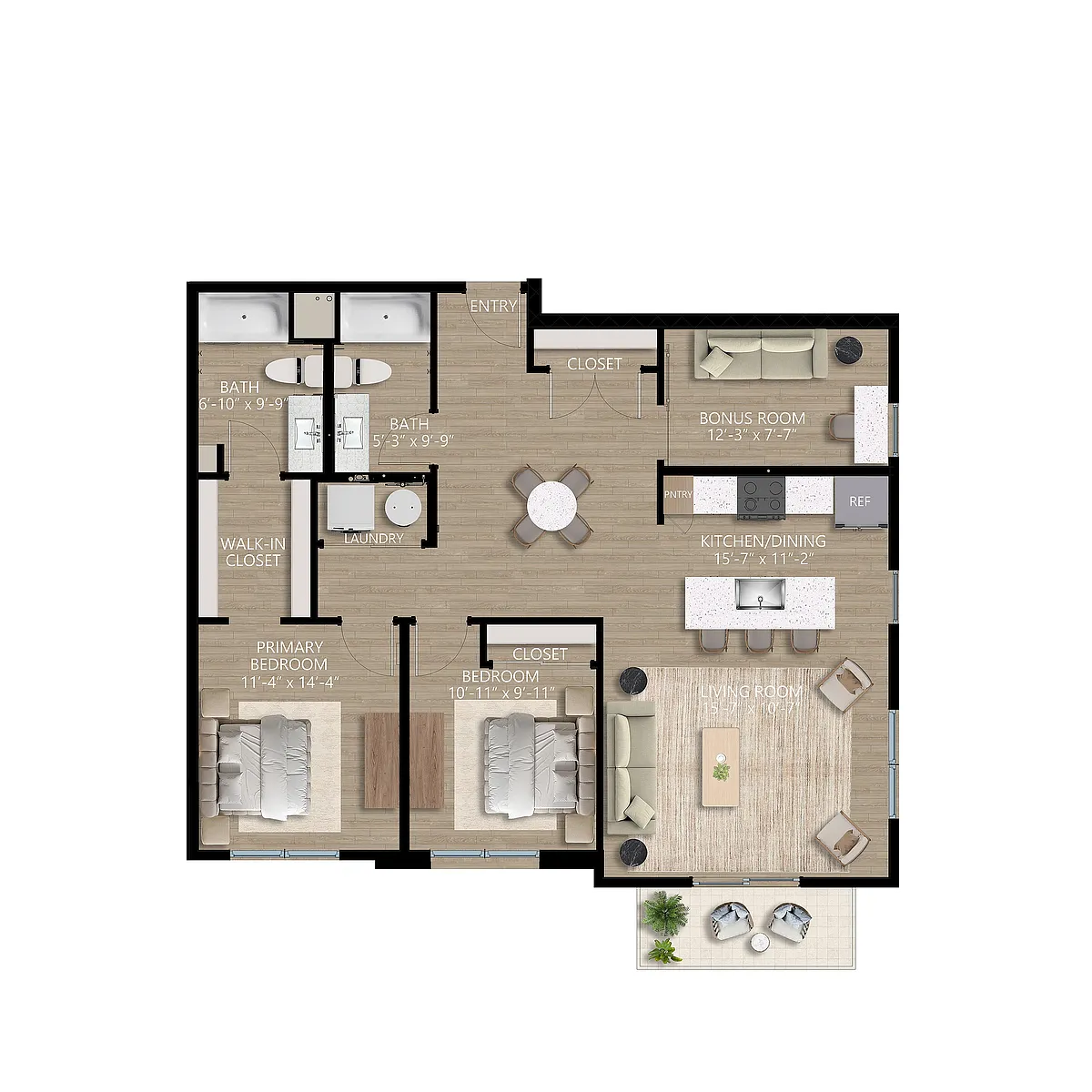Floor plan Summit