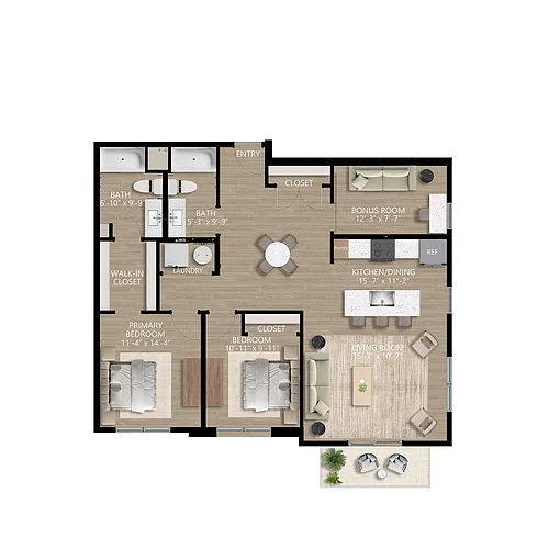 Floor plan Summit