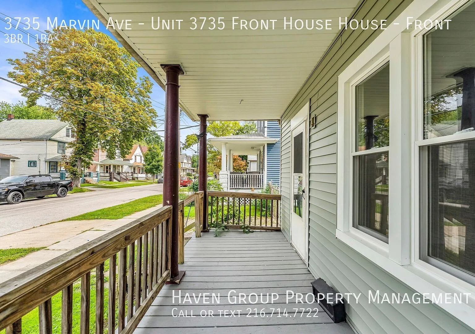 3735 Marvin Ave | Front House, Cleveland, OH 44109 - Spacious 3-bed 1-bath multi-family home! — Photo 3