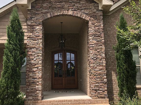 Double door front entry