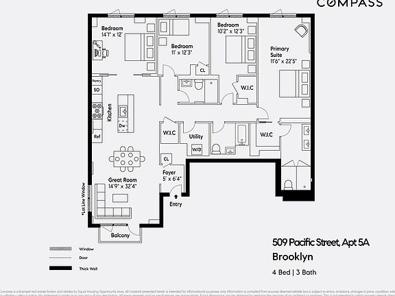 2nd image of 509 Pacific St #5A