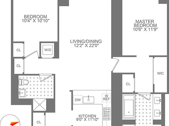 2nd image of 200 E 95th St #5B