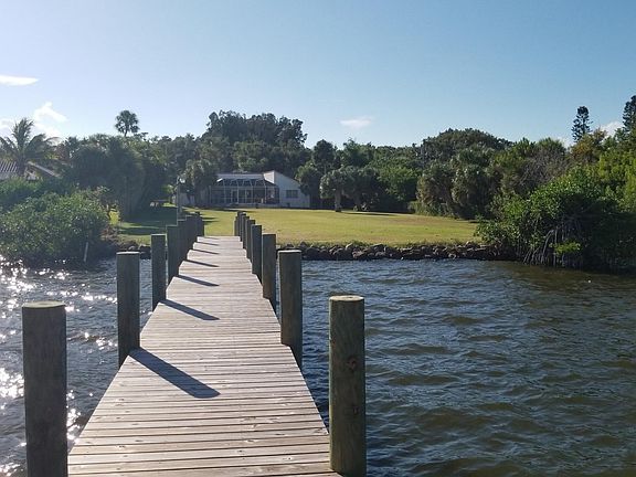 VIEW FROM DOCK LOOKING WEST