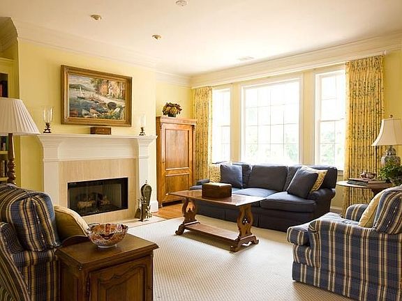 This home has a wonderful flowing floor plan, and the family room, with fireplace and built in shelv