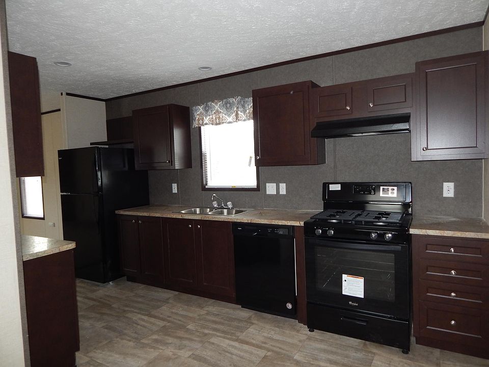 Kitchen appliances are included