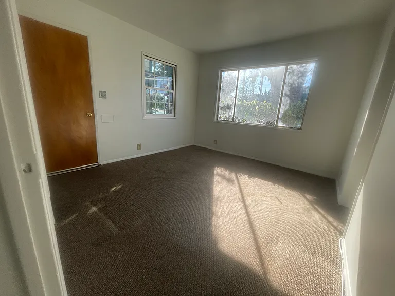 View of living room from hallway.
