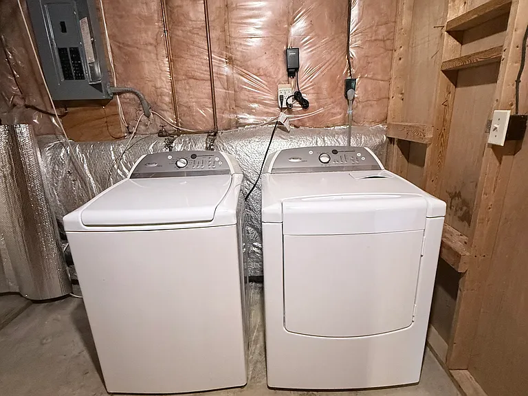 Laundry room located off family room