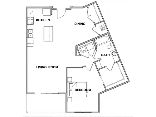 Floor plan Kimball