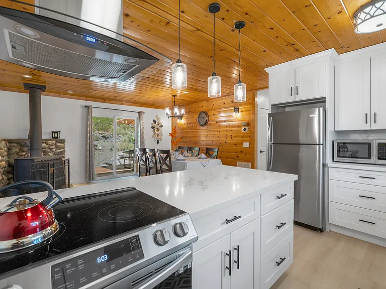 Remodeled modern kitchen