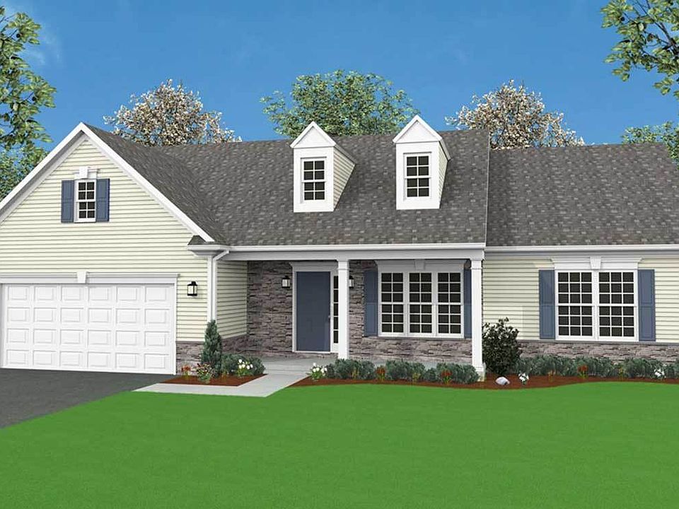 Elevation A - Optional Features Shown