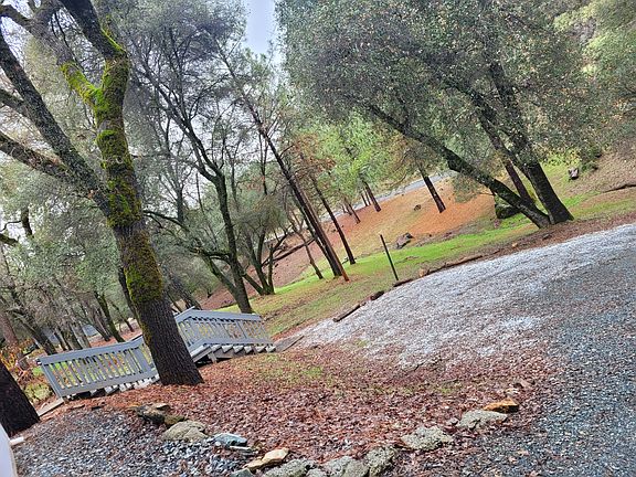 Front drive way to the front porch